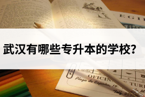武漢有哪些專升本的學(xué)校？