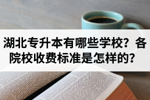 湖北專升本有哪些學(xué)校？各院校收費標準是怎樣的？