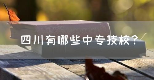 四川有哪些中專技校？(圖1)